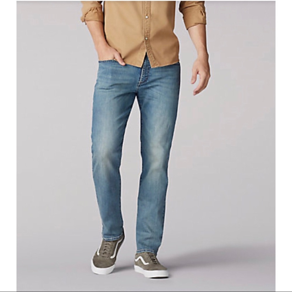 Lee Modern Series Men’s Extreme Motion Straight Fit Tapered Leg Size 30x30